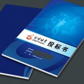 投标书和胶装